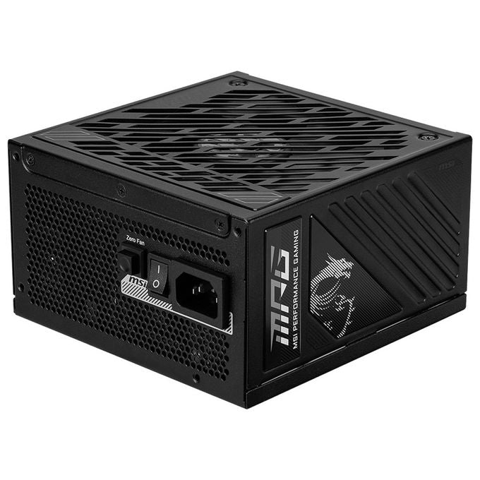 MSI 306-7ZPFY11-CE0 MPG A1000GS PCIE5 Alimentatore PC ATX 3.1 1000W 80 Plus Gold Totalmente Modulare colore Nero