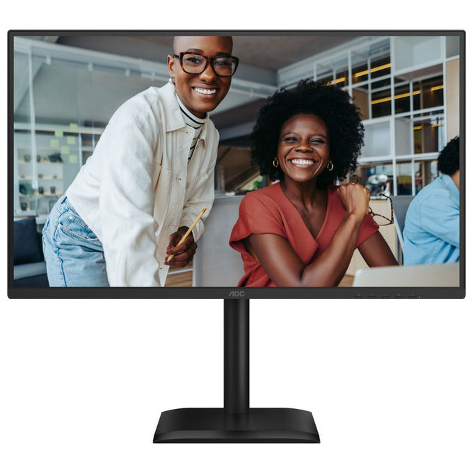 AOC Q27E4U Monitor PC 27'' QHD 2560x1440 IPS 120Hz 4ms Adaptive Sync Hub USB Altoparlanti colore Nero
