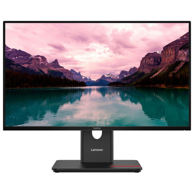 Lenovo 64A4MATXEU ThinkVision T24-40 Monitor PC 23.8'' Full HD IPS 1920x1080 120 Hz Hub USB 3.2 HDMI DisplayPort VGA VESA colore Nero