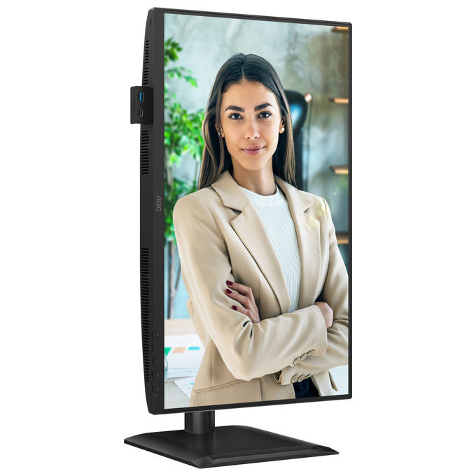 AOC 24P4U Monitor PC 23.8'' Full HD IPS 120Hz 4ms AMD FreeSync Hub USB 3.2 Altoparlanti colore Nero