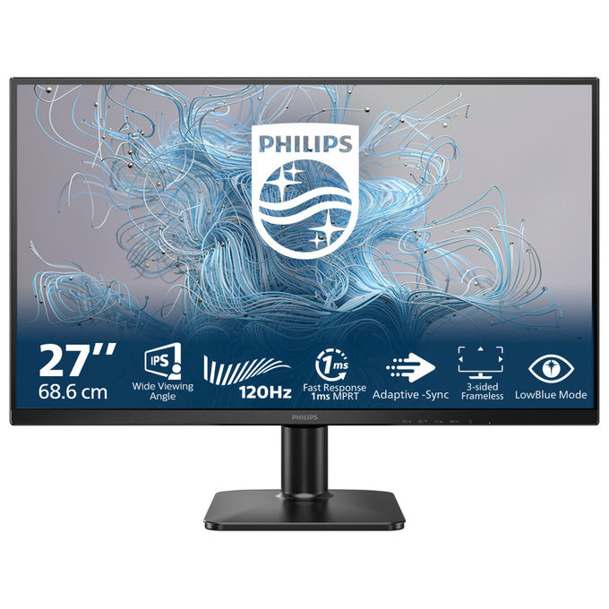 Philips 27E2N1110-00 Serie 1000 Monitor PC 27'' Full HD IPS 120Hz 4ms VESA colore Nero
