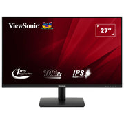 ViewSonic VA270-H Monitor PC 27'' Full HD IPS LED 1920x1080 100Hz 1ms HDMI VGA VESA Flicker-Free colore Nero