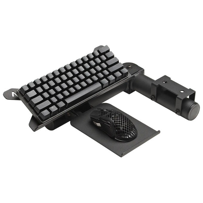 Next Level Racing NLR-R006 F-GT Pro Vassoio Tastiera e Mouse per Cockpit rotazione 125° carico max 10 Kg colore Nero
