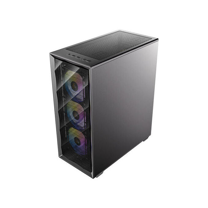 Antec AX85 ARGB Case Midi Tower ATX Micro-ATX Mini-ITX Vetro Temperato 4 Ventole ARGB 120mm Filtro Antipolvere colore Nero