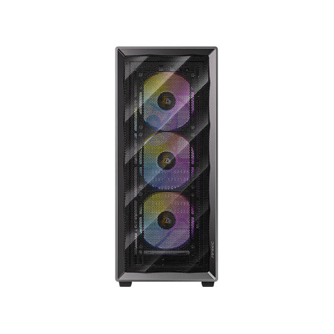 Antec AX85 ARGB Case Midi Tower ATX Micro-ATX Mini-ITX Vetro Temperato 4 Ventole ARGB 120mm Filtro Antipolvere colore Nero