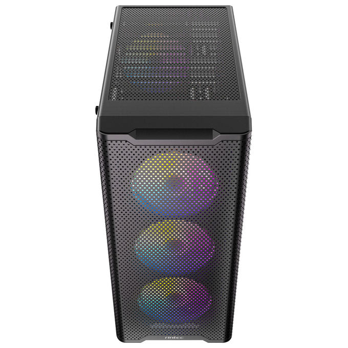 Antec VX-310 ARGB Case PC Mid Tower ATX Vetro Temperato Mesh 4 Ventole ARGB USB 3.0 colore Nero