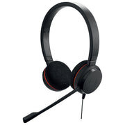 Jabra 4999-823-169 Evolve 20 Cuffie PC Cablate Stereo USB Type-C USB Type-A Microfono con Cancellazione del Rumore colore Nero