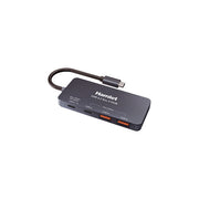 Hamlet XHUB-432C-10G-Y Hub USB-C 3.2 Gen 2 4 Porte 2x USB-A 2x USB-C 10 Gbps Power Delivery 100W colore Grigio