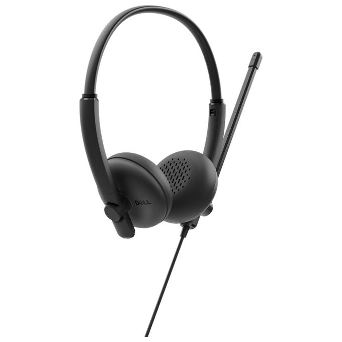 Dell WH125 Auricolare Cablato USB tipo A A Padiglione Stereofonico Microfono a Asta 2,1 m colore Nero