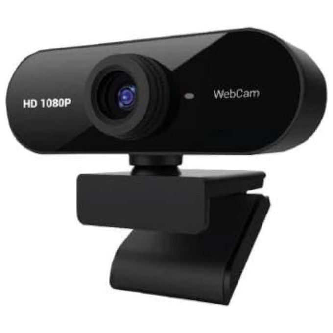 Nilox NXWCA2K12 Webcam 2K 2560x1440 30fps Autofocus Microfono Integrato USB Angolo 90° colore Nero