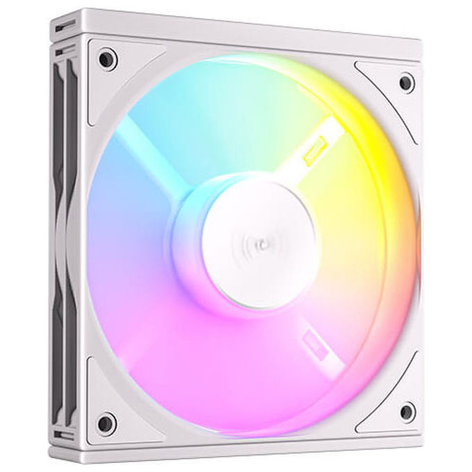 Antec C120ARGBWHITE3PK Connect 120 Ventola PC ARGB PWM Daisy Chain 120 mm 1500 rpm 28 dB 3 pezzi colore Bianco