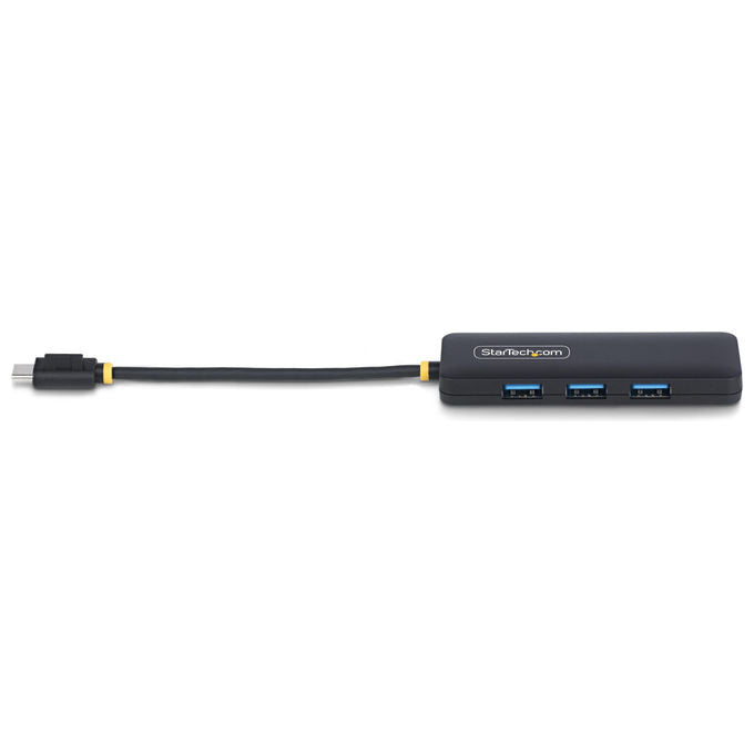 StarTech.com H5C4A-USB-HUB Hub USB-C 4 Porte USB 3.0 5 Gbps Bus Powered PlugandPlay protezione sovracorrente colore Nero