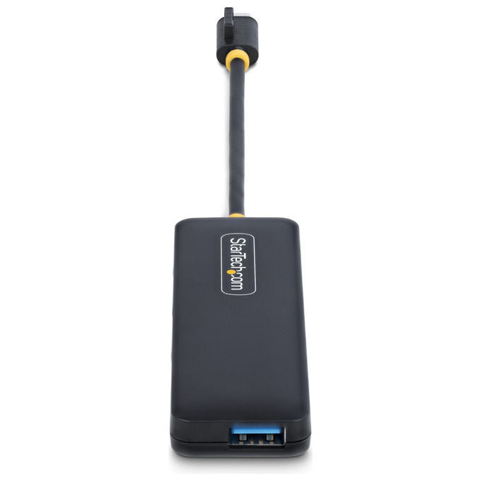 StarTech.com H5C4A-USB-HUB Hub USB-C 4 Porte USB 3.0 5 Gbps Bus Powered PlugandPlay protezione sovracorrente colore Nero