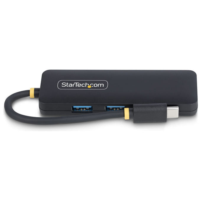 StarTech.com H5C4A-USB-HUB Hub USB-C 4 Porte USB 3.0 5 Gbps Bus Powered PlugandPlay protezione sovracorrente colore Nero