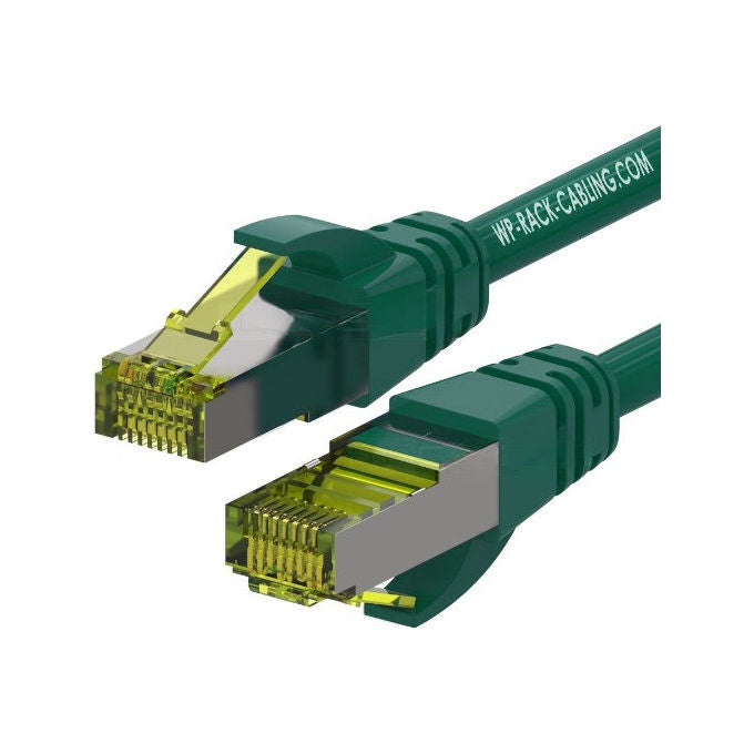 WP WPC-PAT-6ASF020G Cavo Patch Cat6a S-FTP RJ45 LSZH 2m colore Verde