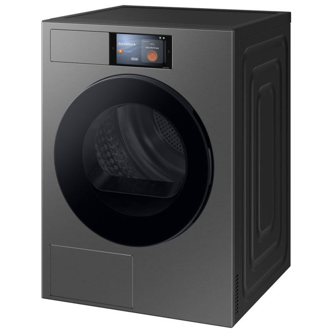 Samsung DV90F09F4SU3 Serie 9 Asciugatrice Pompa di Calore 9 Kg Classe A WiFi OptimalDry AI Energy (85x60x60 cm) colore Grafite