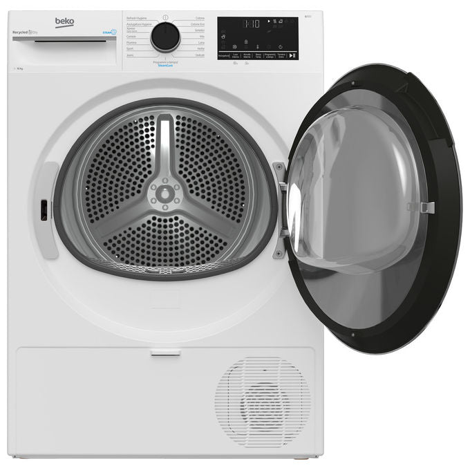 Beko BT3103IS_IT Asciugatrice Pompa di Calore 10 Kg Classe C Motore Inverter SteamCure 15 Programmi (85x60x67 cm) colore Bianco