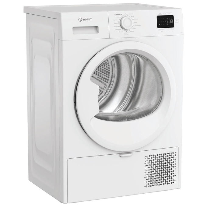 Indesit CYD83DWWIT Asciugatrice Pompa di Calore 8 Kg Classe D Display Digitale QuickDry 64 dB (84x60x54 cm) colore Bianco