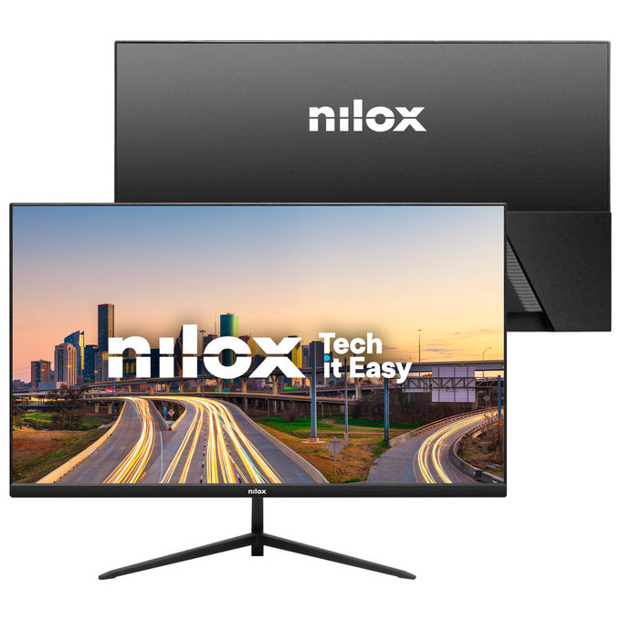 Nilox NXM22FHD1202 Monitor PC 21.5'' IPS Full HD 1920x1080 120 Hz 4 ms VGA HDMI VESA colore Nero