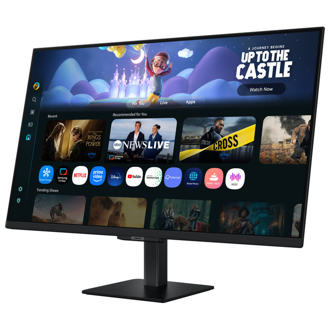 Samsung LS32FM500EUXEN Smart Monitor M5 32'' Full HD VA 60Hz 4ms Wi-Fi Bluetooth Tizen Altoparlanti colore Nero