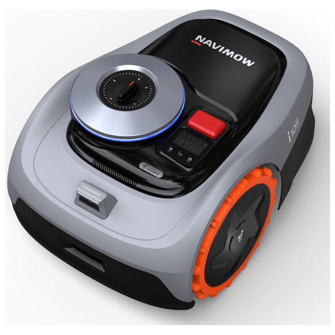 Segway NAVIMOW I105E Robot Tagliaerba senza fili 500 m² GPS RTK Wi-Fi Bluetooth IP66 58 dB colore Nero Grigio Arancione