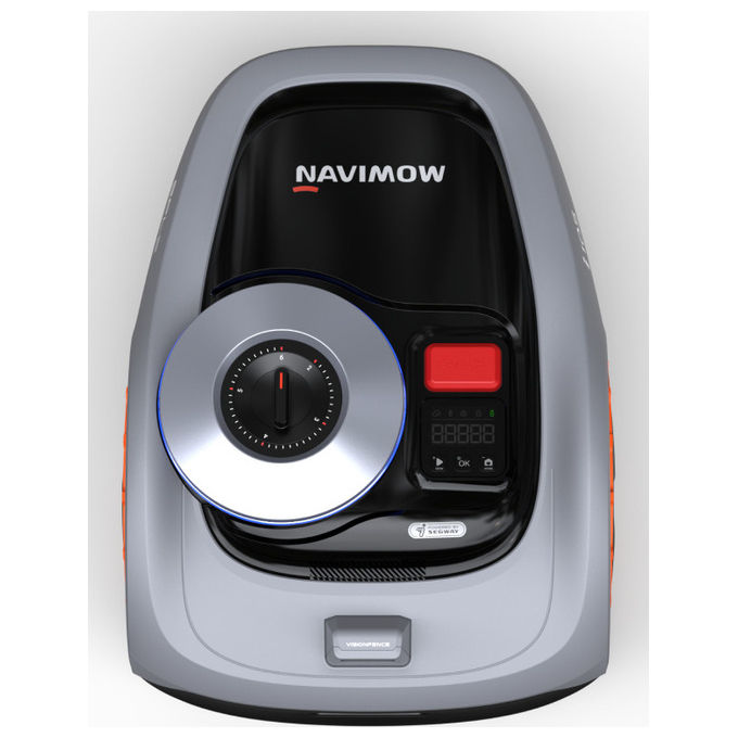 Segway NAVIMOW I105E Robot Tagliaerba senza fili 500 m² GPS RTK Wi-Fi Bluetooth IP66 58 dB colore Nero Grigio Arancione