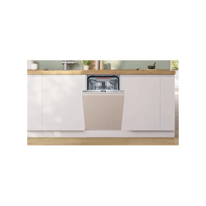 Bosch SPV4EMX17E Serie 4 Lavastoviglie a Scomparsa Totale 10 coperti Classe B 44 dB 3 Cestello Home Connect (81.5x45x55 cm) colore Acciaio Inox