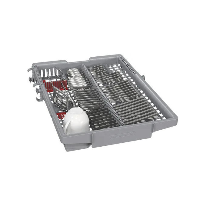 Bosch SPV4EMX17E Serie 4 Lavastoviglie a Scomparsa Totale 10 coperti Classe B 44 dB 3 Cestello Home Connect (81.5x45x55 cm) colore Acciaio Inox