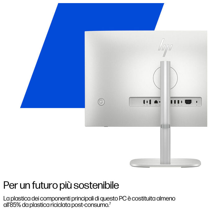 HP A55SQET EliteStudio 8 G1i PC All-in-One 27'' Quad HD Intel Core Ultra 7 265 32 GB DDR5 SSD 1 TB Windows 11 Pro Wi-Fi 7 colore Argento