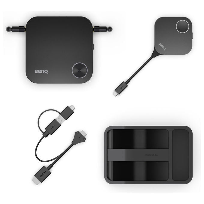 BenQ WDC15 InstaShow Sistema di Presentazione Wireless HDMI 4K UHD Wi-Fi 5 Dual Band USB-C colore Nero
