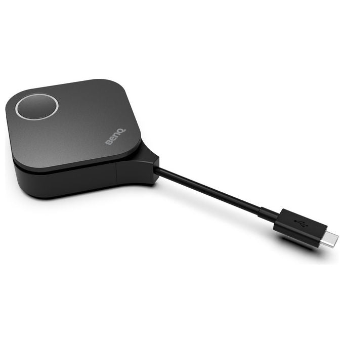 BenQ WDC15 InstaShow Sistema di Presentazione Wireless HDMI 4K UHD Wi-Fi 5 Dual Band USB-C colore Nero