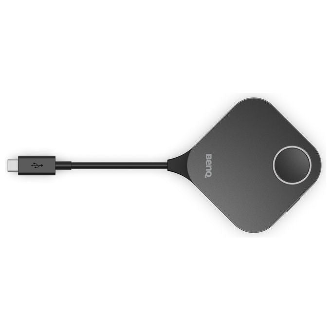 BenQ WDC15 InstaShow Sistema di Presentazione Wireless HDMI 4K UHD Wi-Fi 5 Dual Band USB-C colore Nero
