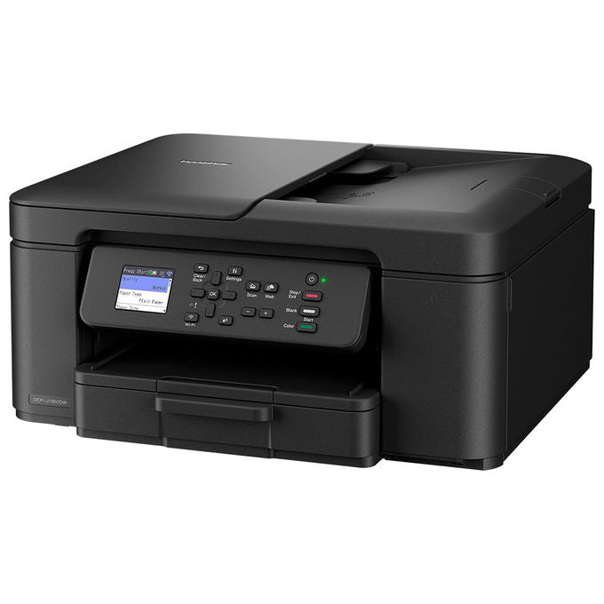 Brother DCP-J1360DW Stampante Multifunzione Inkjet 3 in 1 A4 16 ipm Fronte Retro Automatico ADF 20 fogli Wi-Fi USB colore Nero