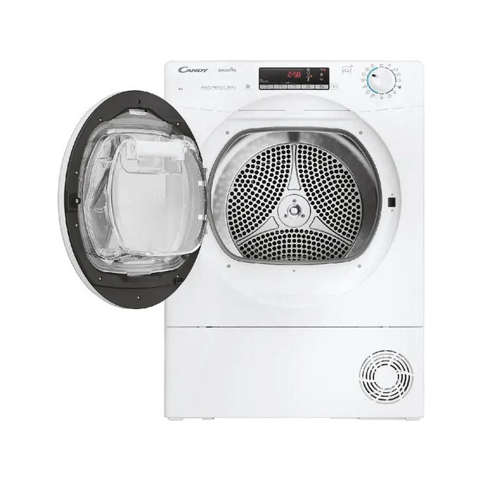 Candy CRO4 H7A2TE-S Smart Pro Asciugatrice Slim Pompa di Calore 7 Kg Classe E Wi-Fi Bluetooth 14 Programmi (85x60x48 cm) colore Bianco