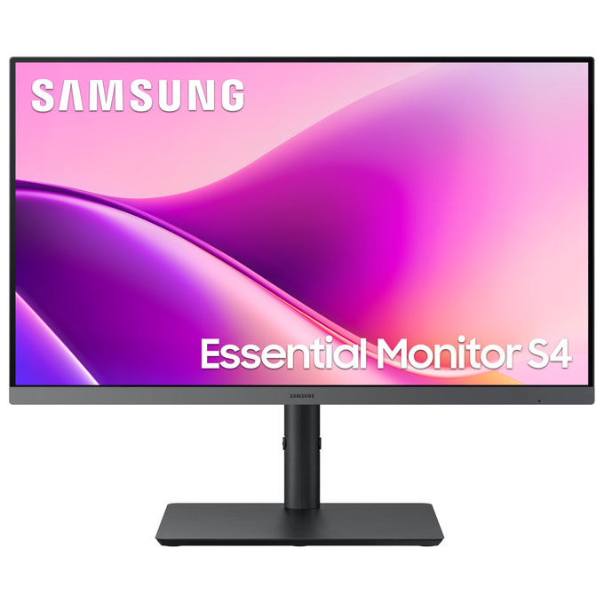 Samsung S43UF Monitor PC 24'' Full HD IPS 100 Hz 5 ms USB-C 90 W LAN colore Nero