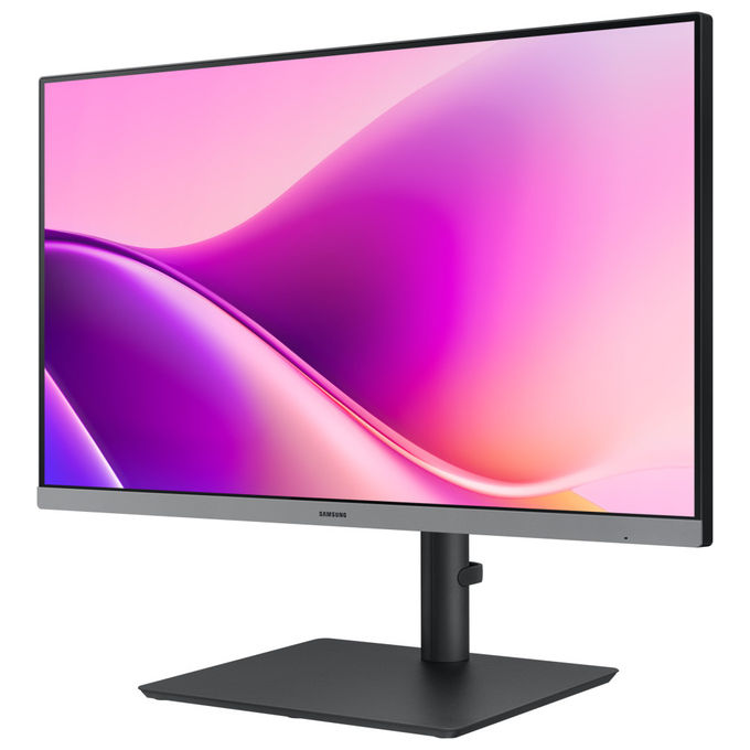 Samsung S43UF Monitor PC 24'' Full HD IPS 100 Hz 5 ms USB-C 90 W LAN colore Nero