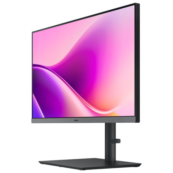 Samsung S43UF Monitor PC 24'' Full HD IPS 100 Hz 5 ms USB-C 90 W LAN colore Nero