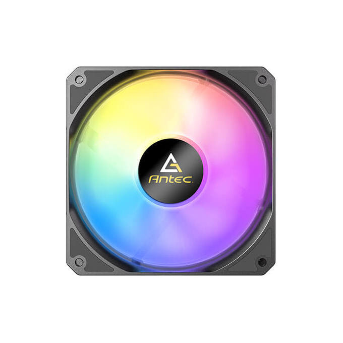 Antec P12PWMARGB3PK P12 Ventola per Case 120mm ARGB 1500 rpm 26,5 dB Cuscinetto Idraulico 3 pz colore Nero