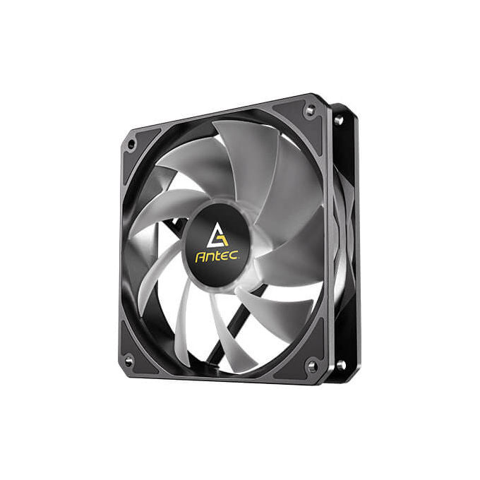 Antec P12PWMARGB3PK P12 Ventola per Case 120mm ARGB 1500 rpm 26,5 dB Cuscinetto Idraulico 3 pz colore Nero