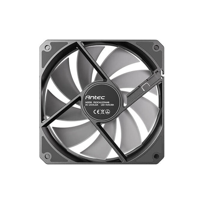 Antec P12PWMARGB3PK P12 Ventola per Case 120mm ARGB 1500 rpm 26,5 dB Cuscinetto Idraulico 3 pz colore Nero