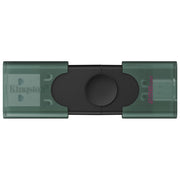 Kingston DTDEG2-256GB DataTraveler DuoG2 Chiavetta USB 256 GB USB Type-A USB Type-C 3.2 Gen 1 colore Nero Verde