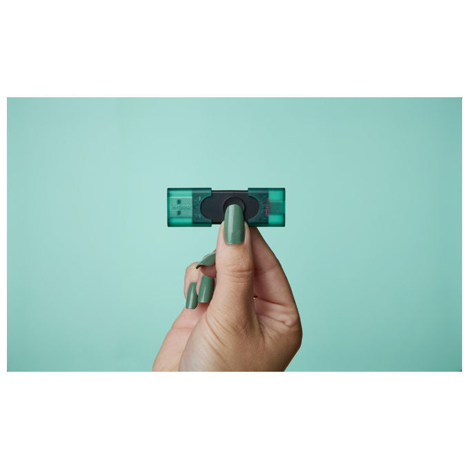 Kingston DTDEG2-256GB DataTraveler DuoG2 Chiavetta USB 256 GB USB Type-A USB Type-C 3.2 Gen 1 colore Nero Verde