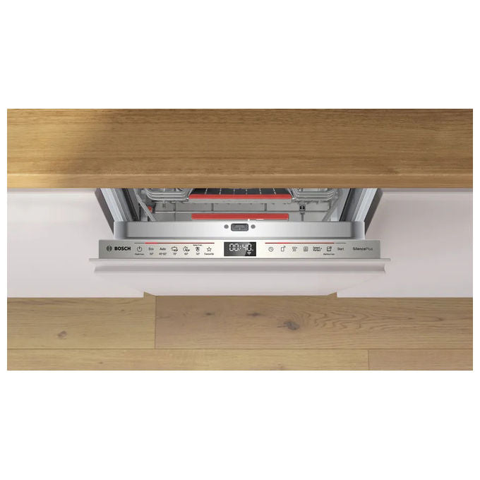 Bosch SPV6EMX09E Serie 6 Lavastoviglie da incasso 10 coperti Classe B 44 dB Home Connect (81.5x44.8x55 cm) colore Acciaio inox