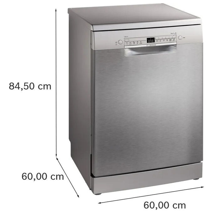 Bosch SMS2HTI06E Serie 2 Lavastoviglie Libera Installazione 13 coperti Classe C 46 dB Wi-Fi Home Connect (85x60x60 cm) colore Inox
