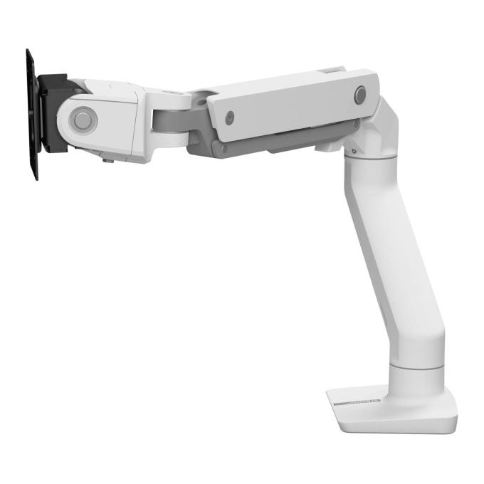 Ergotron 45-693-216 HX Braccio Porta Monitor da Scrivania 57'' VESA 75x75 100x100 mm 17 Kg gestione cavi colore Bianco