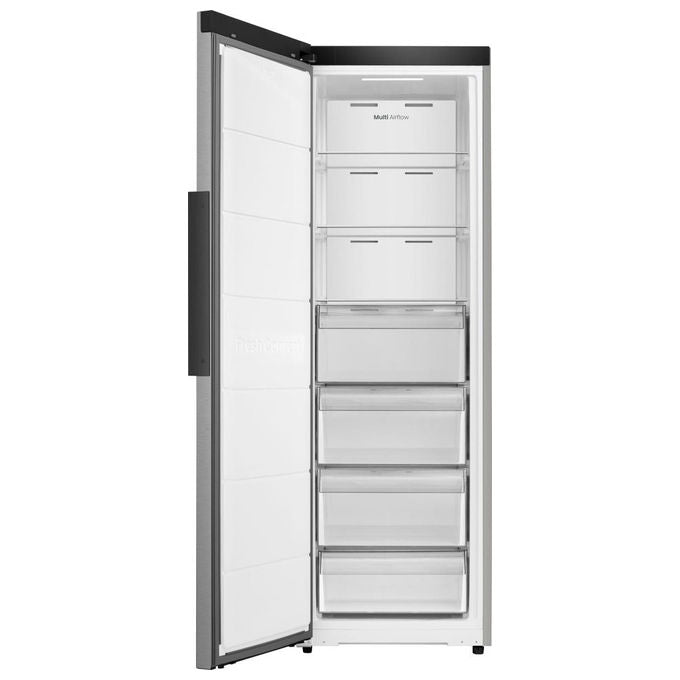 Hisense FT3K310SEIE Congelatore Verticale 312 L 185 cm Classe E 35 dB No Frost Wi-Fi colore Inox