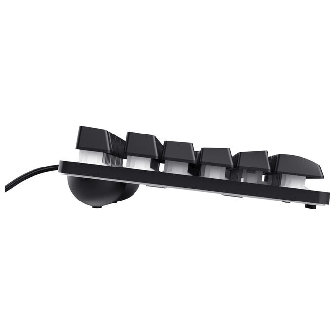 Trust 25887 GXT 833 Thado Tastiera Gaming TKL USB 87 Tasti Retroilluminazione LED Multicolore Anti-ghosting Layout Italiano colore Nero