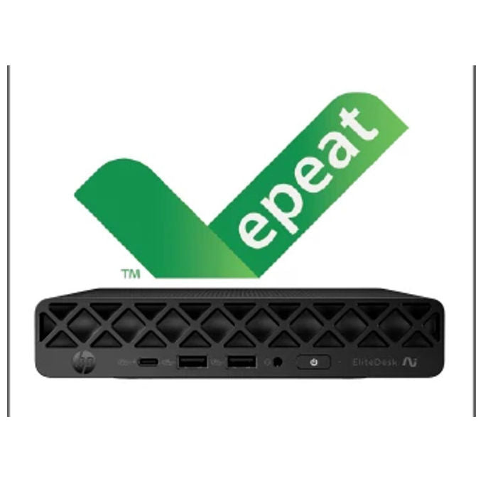 HP C61QPAT EliteDesk 8 Mini G1a Mini PC AMD Ryzen AI 7 350 32 GB DDR5 1 TB SSD NVMe Wi-Fi 7 Windows 11 Pro colore Nero