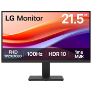 LG 22U401A-B Monitor PC 21.5'' Full HD VA LED 1920x1080 100 Hz 5 ms HDR10 sRGB 99% colore Nero