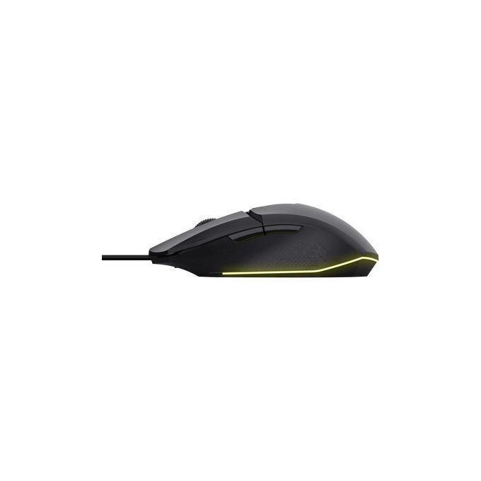 Trust GXT 798 Kit Gaming 2-in-1 Tastiera Meccanica TKL QWERTY RGB e Mouse Ottico 6400 DPI Cablato USB colore Nero